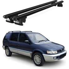 Today Auto Venüs Mitsubishi Chariot (1991-1997) Uyumlu Siyah Ara Atkı Port Bagaj Tavan Barı