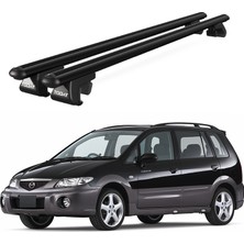 Today Auto Venüs Mazda Premacy (1999-2005) Uyumlu Siyah Ara Atkı Port Bagaj Tavan Barı