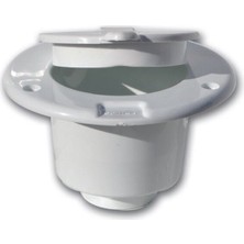 Sealux Duş Yuvası - Plastik Kapaklı, Beyaz Tekne Duş Kutusu