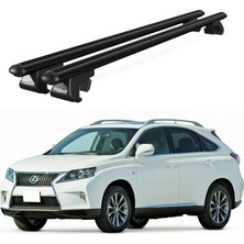 Today Auto Venüs Lexus Rx 350 Iıı AL10-FL (2012-2015) Uyumlu Siyah Ara Atkı Port Bagaj Tavan Barı