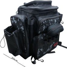 Noeby Super Boy Lux Gri Kamuflaj Sırt Çantası