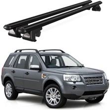 Today Auto Venüs Land Rover Freelander (2006-2015) Uyumlu Siyah Ara Atkı Port Bagaj Tavan Barı