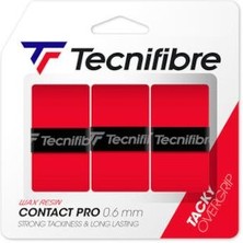 Tecnifibre Contact Pro Grip Kırmızı (0,6 Mm) 2 Paket