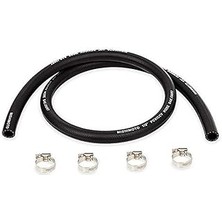 Indispensablely Mishimoto MMHOSE-CC12-4 Evrensel Yakalama Kovası Hortumları 1/2" x 4'