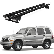 Today Auto Venüs Jeep Cherokee Renagede (2005-2013) Uyumlu Siyah Ara Atkı Port Bagaj Tavan Barı