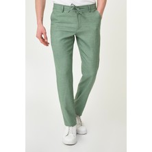 MCR Kırçıllı Slim Fit İpli Beli Lastikli Erkek Pantolon