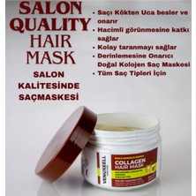 Venuxeell Kuru ve Yıpranmış Saçlar Için Besleyici Onarıcı Keratin Bakım Etkili Yoğun Saç Maskesi 9'lü Set