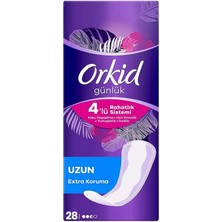 Orkid Günlük Uzun Extra Koruma 28'li 6 Paket