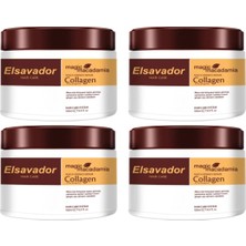 Venuxeell Argan Yağı Keratin Kolojen Doğal Yağ Içeren Besleyici Nemlendirici Saç Bakım Maskesi 4' Lü Set