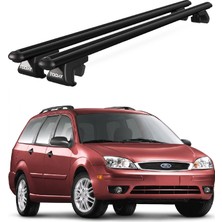 Today Auto Venüs Ford Focus Wagon (2005-2007) Uyumlu Siyah Ara Atkı Port Bagaj Tavan Barı