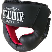 Excalibur Face Off Kapalı Model Kafa Koruyucu Kask Siyah M