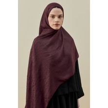 Merwish Iconic Kadın Şal 2605 Açık Bordo