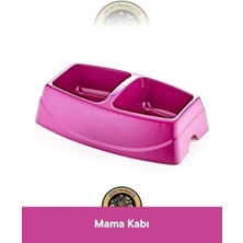 Şenyayla 2 Bölmeli Kedi ve Köpek Mama & Su Kabı  – Küçük Boy