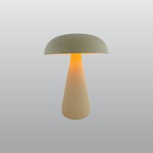 Ack LED Dokunmatik Metal Masa Lambası Bej