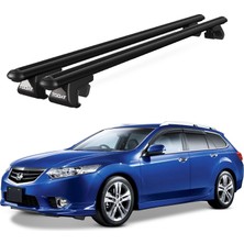 Today Auto Venüs Honda Accord Tourer (2008-2013) Uyumlu Siyah Ara Atkı Port Bagaj Tavan Barı