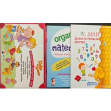 Defne ve Çınar Okuduğunu Anlıyorum Seti + Organik Matematik Problem Kitabı + 1. Sınıf Işlem ve Problem Defteri
