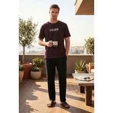 Buratti Pamuklu Regular Fit Baskılı Pijama Takımı Erkek Pijama Takımı 6096160