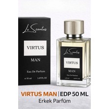 Lescentus Virtus (Katoucha Hashtag) Man Edp Parfüm 50ML | Odunsu Ferah | Maskülen Kalıcı Erkek Parfümü