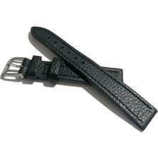 Fado  Klasik    Hakiki Deri  Saat   Kordonu    Siyah  Mat   16 mm  (473 )