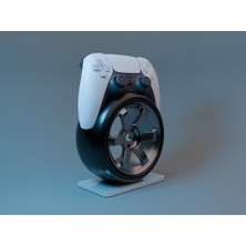 Jdm Stil Jant Tasarımlı Ps5 Dualsense Standı - Gamer & Car Enthusiast Serisi