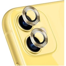 Epro iPhone 11 Uyumlu Kamera Lens Koruma Renkli Lens Koruyucu Temperli Cam Koruma