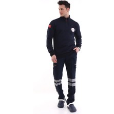 Bilenn Tekstil 112 Balıkçı Yaka Outlet Sweat - Lacivert