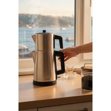 Acar Ultimate Pro Tea Max Inox Çay Makinesi Parlak