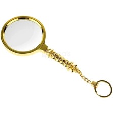 TE Dükkan Buğz 5X90MM Tüm Metal Altın Renkli, Hediye Büyüteç,optik Lensler ile Çinko Alaşım Metal Çerçeve - Buğz