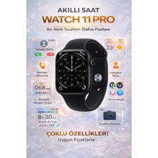Goes Watch 11 Pro Akıllı Saat 2.2'' Büyük Ekran Bluetooth Arama Sağlık Takibi Nabız Ölçer Ios Android Uyumlu