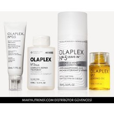 Olaplex Scalp & Bond Therapy Ritual - Yoğun Onarıcı & Bağ Güçlendiren & Saç Derisini Güçlendiren & Parlaklık Veren Bakım Seti