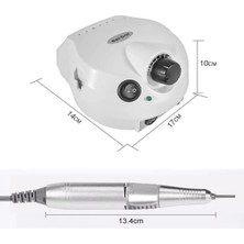 TE Dükkan Buğz Elektrikli Profesyonel Freze Tırnak Törpü Manikür Pedikür Makinesi Nail 85W 35000 Rpm ( Buğz )