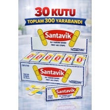 TE Dükkan Buğz Santavik Ilk Yardım Bandı Yara Bandı 10LU 30 Paket