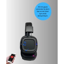 TE Dükkan Buğz Ergonomik Konforlu Kablosuz Kulak Üstü Bluetooth Kulaklık - Buğz