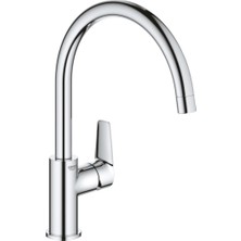 Grohe Bauedge Tek Kumandalı Eviye Bataryası Krom 31367001