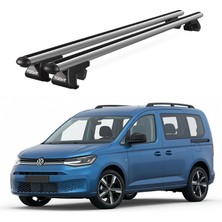 Today Auto Venüs Volkswagen Caddy Life 5d (2015 ve Sonrası) Uyumlu Gri Ara Atkı Port Bagaj Tavan Barı