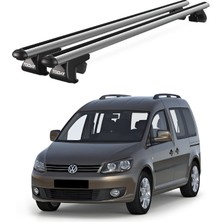 Today Auto Venüs Volkswagen Caddy Life 5d (2004-2015) Uyumlu Gri Ara Atkı Port Bagaj Tavan Barı