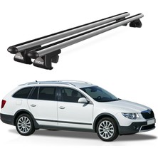 Today Auto CB600301199SKODA Superb Alldrive Mkıı (2012-2015) Uyumlu Gri Ara Atkı Port Bagaj Tavan Barı