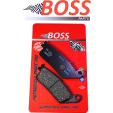 Boss Yarı Sinterli Ön Fren Balatası BS196 Yamaha Xmax 250 10-17 F