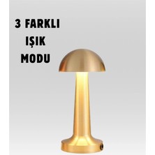 TE Dükkan Buğz Mantar Masa Lambası - Buğz