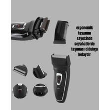 TE Dükkan Buğz Darbelere Dayanıklı Kablosuz Erkek Tıraş Aleti - Buğz