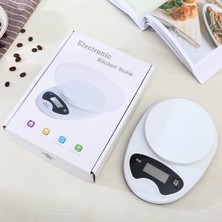 TE Dükkan Buğz Hazneli Mutfak Terazisi SH-136 - 5 kg Hassas Dijital Tartı ( Buğz )
