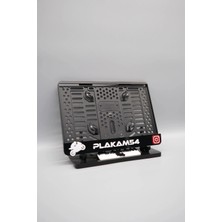 Pi Dekorasyon Racıng ve Instagram Temalı Kişiye Özel Isimli Pleksi Motor Plakalığı