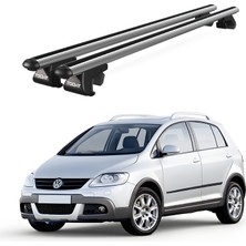 Today Auto Venüs Volkswagen Golf Cross (2006-2014) Uyumlu Gri Ara Atkı Port Bagaj Tavan Barı