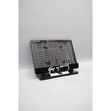 Pi Dekorasyon Gazi Mustafa Kemal Imza Benzer 3D Kabartmalı Pleksi Motor Plakalığı