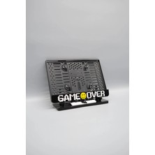 Pi Dekorasyon Game😊over 3D Kabartmalı Pleksi Motor Plakalığı