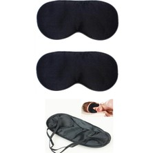 TE Dükkan Buğz Uyku Maskesi - Göz Bandı 2 Adet