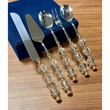 Roy King Altın Rustik 5 Parça Servis Seti