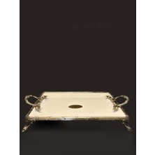 Roy King Classy Antik Dikdörtgen Sunum Tabak 24X36CM