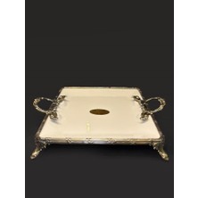Roy King Classy Antik Kare Sunum Tabak 29X29CM