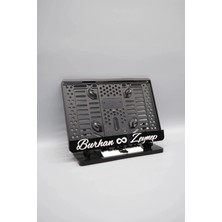 Pi Dekorasyon Sonsuzluk Işaretli Tarihli Çiftlere Özel Isimli Pleksi Motor Plakalığı